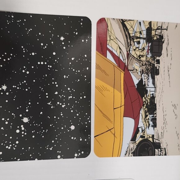 Star Wars, The Force Awakens Magnetic Figures Pottery Barn Kids Tin Box 2015 NOS - Picture 8 of 10